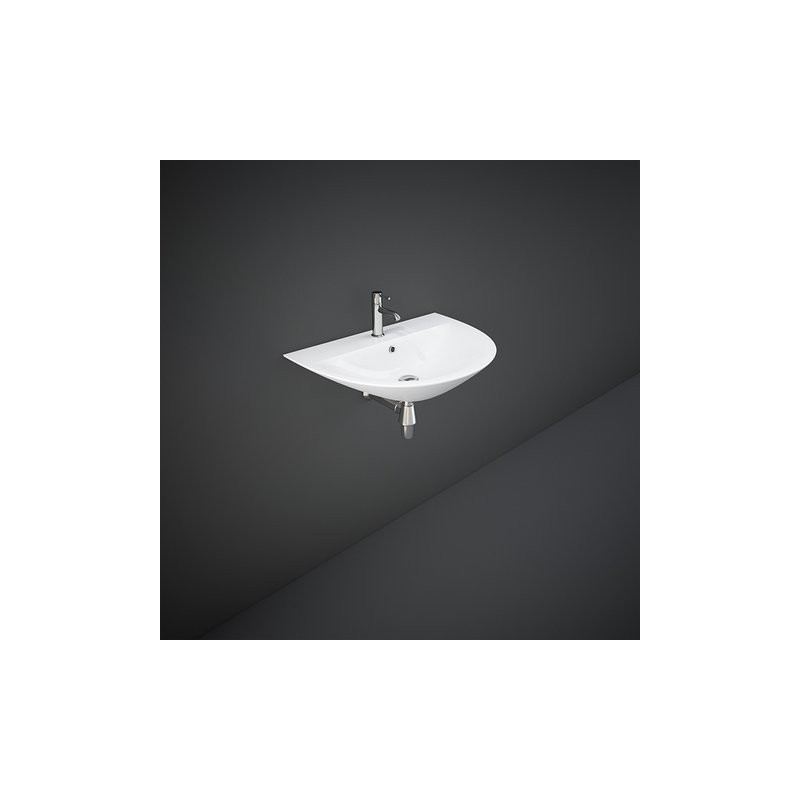 Lavabo ovale suspendu Sensation MORWB6001AWHA Blanc Alpino Rak Ceramics RAK CERAMICS - 1