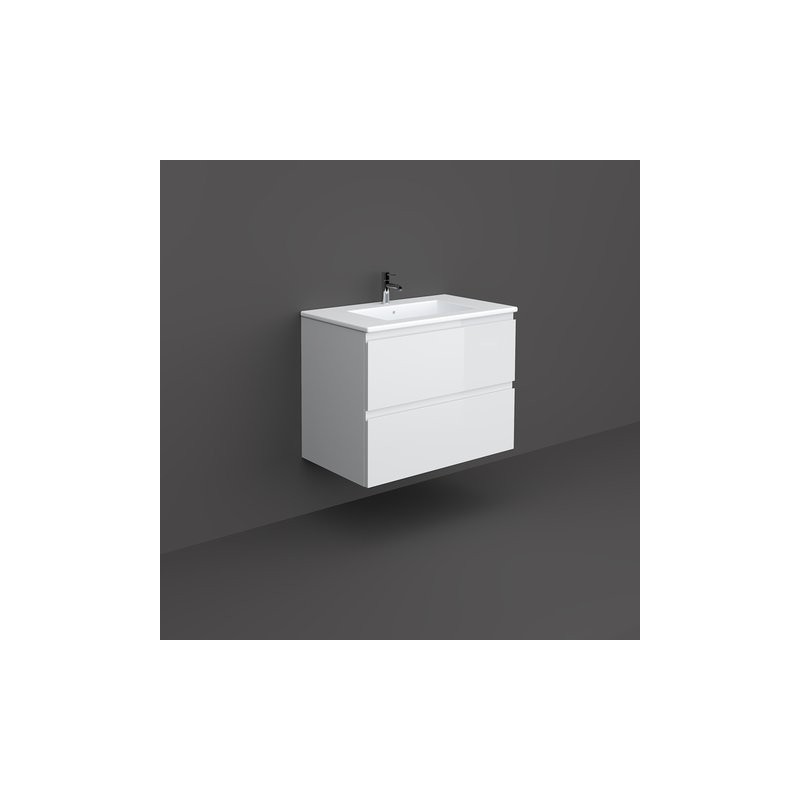 Wall-hung Vanity Unit JOY JOYWH080PWH Pure White Rak Ceramics