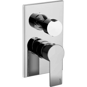 Tango Built-in shower mixer 3 outlets Cromo - Paffoni TA019CR