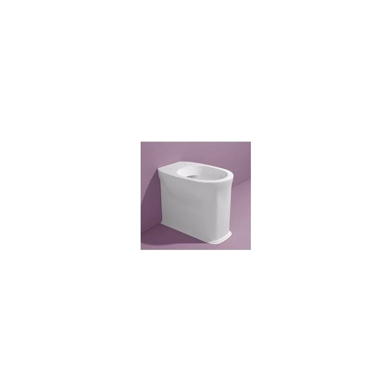 MADRE WC FLUSH-WALL VASE GOCLEAN WHITE - Ceramica Flaminia 