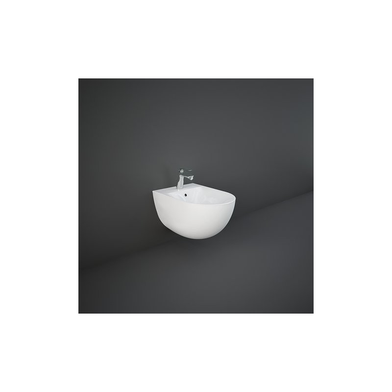 Bidet suspendu UN TROU DES 52x38x30cm Rak Ceramics