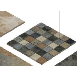 BALI POLYCHROME Mosaik 5X5 Outdoor Rectified - Coem BAMS5ER COEM - 1
