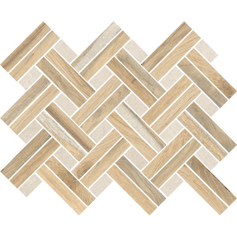 INFUSION BIRCH MOSAICO BRAID 25,5x33,5 - J90584 Ceramiche Rondine CERAMICA RONDINE - 1