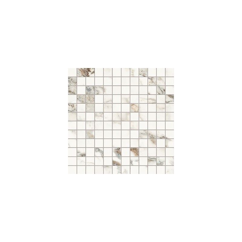 AESTHETICA Bianco Mosaik 30x30 Glattes natuerliches rektifiziertes - LA FAENZA MK.AE CAP6 30 LA FAENZA - 1