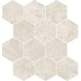 LANDSTONE ESAGONA CIRCLE 30X34 RAW WHITE - NOVABELL LST887N NOVABELL - 1