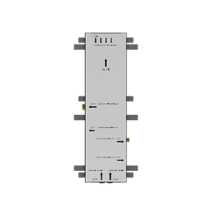 Hybrid-Electronic TRACK Digital control wall recessed part with 1 GESSI wall auxiliary output GESSI SPA - 2