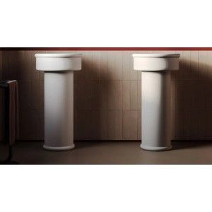 Colonne de lavabo en blanc brillant BRERA h70 Artceram ARTCERAM - 4