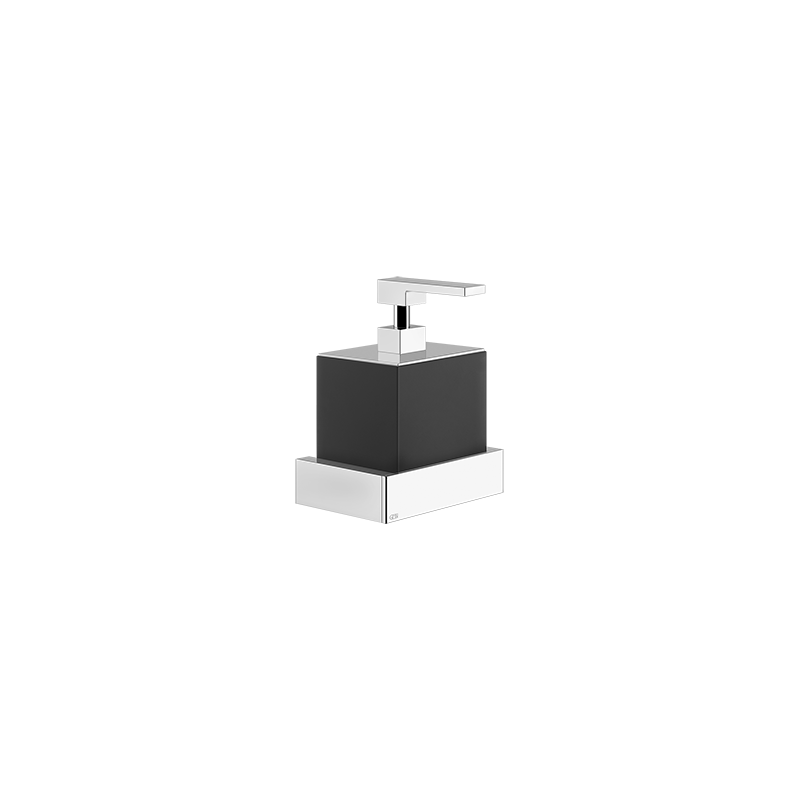 RETTANGOLO ACCESSORIES GESSI black wall dispenser