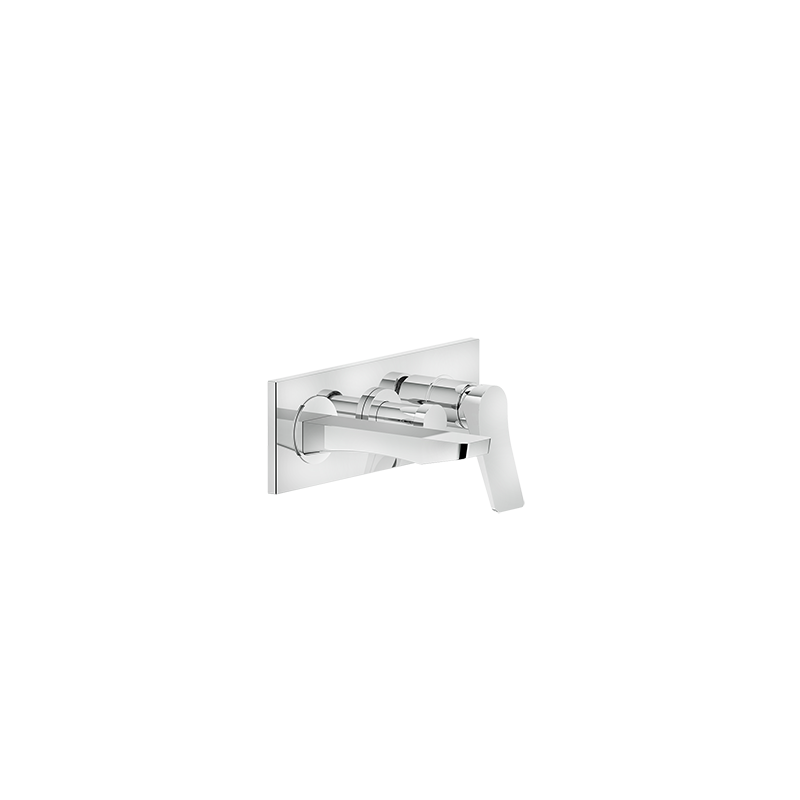 RILIEVO External part 2-way wall-mounted bathtub mixer with GESSI diverter