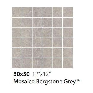 BERGSTONE 30x30 MOSAIC GREY - CERAMICA SANT'AGOSTINO CSAMBEGR30 CERAMICA SANT'AGOSTINO - 1