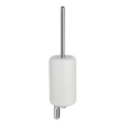 GOCCIA ACCESSORIES GESSI white wall-mounted GRES toilet brush holder