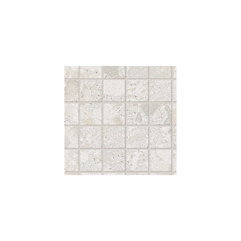 ATTITUDE MOSAICO 30x30 Bianco Naturale Liscio Opaco Rettificato Monocalibro - LEONARDO MK.ATTD 30W LEONARDO CERAMICA - 1