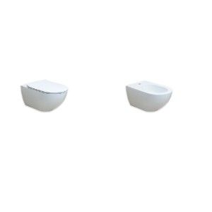 CENTRICA Bidet suspendu Hatria BLANC HATRIA - 1