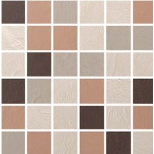 COLOR STUDIO 30X30 MOSAIQUE 4,7 WARM MIX 6MM - PORCELAINGRES X370WARMX6 PORCELAINGRES - 1