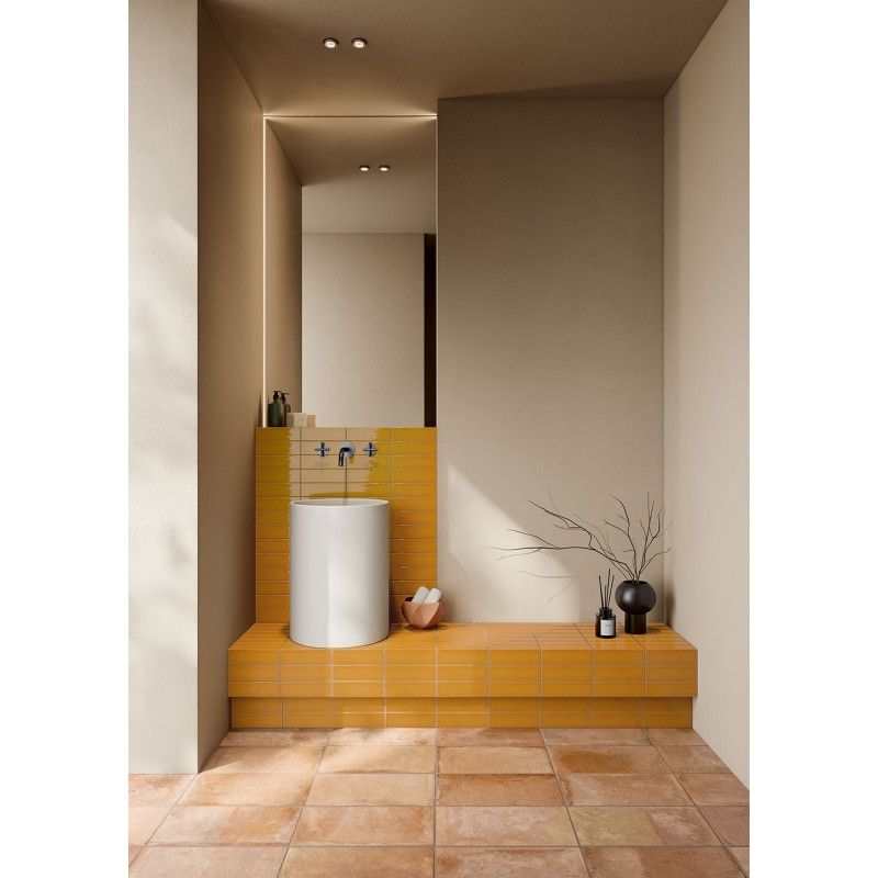 PETITE BRICK OCRA 6,4X20 LUCIDATO - FIORANESE CERAMICHE 0CF269L FIORANESE CERAMICHE - 1