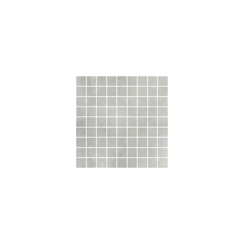 SOFT CONCRETE 30X30 MOSAIQUE 3,1 SILVER 8MM - PORCELAINGRES X373324X8 PORCELAINGRES - 1