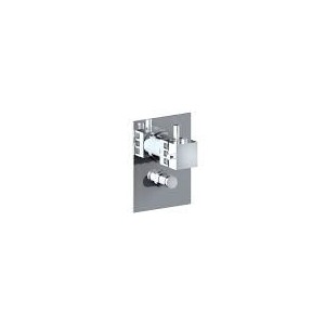 PURE GLAM Built-in Coaxial thermostatic mixer with diverter 3P549 BONGIO RUBINETTERIE - 1