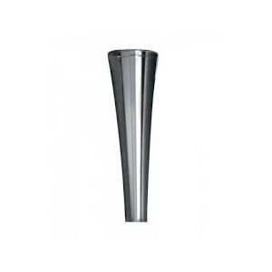 SOFFI Murano Glass Ceiling shower arm 30 cms Chrome Bongio 60804CR30 BONGIO RUBINETTERIE - 1