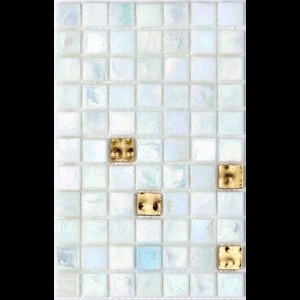 Watergold 1,5x1,5cm - sheet 29,6x29,6cm mosaic Sicis SICIS - 1
