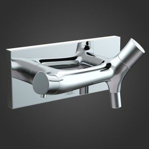 AXOR Starck Organic Single lever shower mixer for concealed installation AXOR 12605000 HANSGROHE - 1
