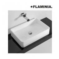 LAVABO MINIWASH 60 APPOGGIO/SOSPESO BIANCO S - Ceramica Flaminia MWL60 CERAMICA FLAMINIA - 1