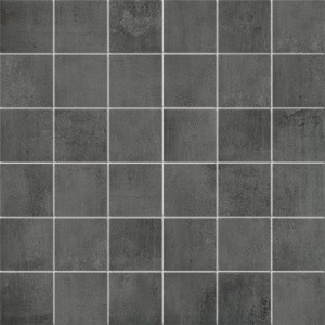 MK.WATERFR.30N 30x30 Noir 30x30 Mosaique Naturel Structuré Matt - LEONARDO LEONARDO CERAMICA - 1